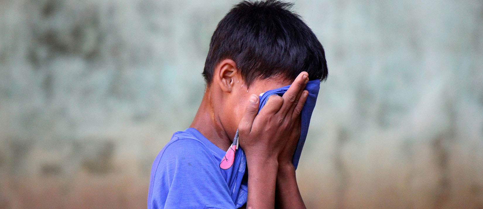 Child Suffering Emotionally